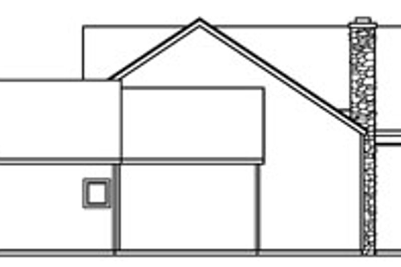Home Plan - Exterior - Other Elevation for European House Plan #124-363 - 4 bed, 3.5 bath