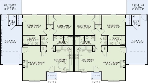 Dream House Plan - Traditional Floor Plan - Main Floor Plan #17-3334