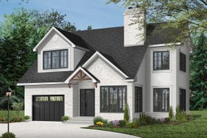 Traditional Exterior - Front Elevation Plan #23-450