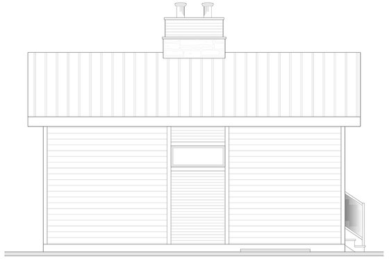 Exterior - Front Elevation 1 for Bungalow House Plan #23-2826 - 3 bed, 2 bath