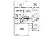 Traditional Style House Plan - 3 Beds 2.5 Baths 2431 Sq/Ft Plan #124-1190 