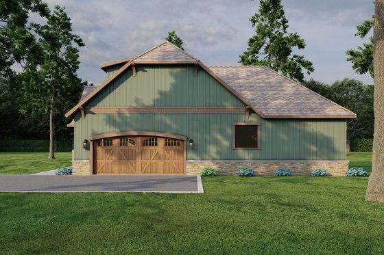 Exterior - Other Elevation for Country House Plan #17-2901 - 3 bed, 2 bath