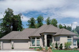 Exterior - Other Elevation 1 for Mediterranean House Plan #48-295 - 3 bed, 2.5 bath