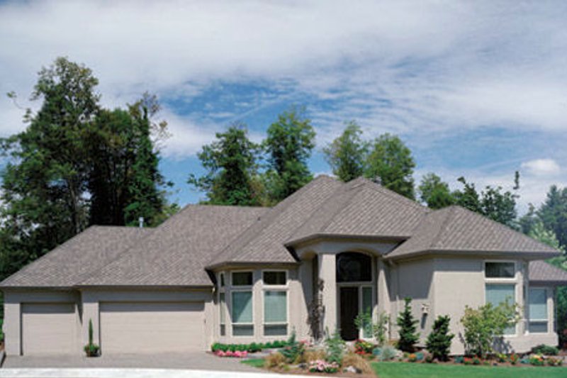 Home Plan - Exterior - Other Elevation 1 for Mediterranean House Plan #48-295 - 3 bed, 2.5 bath