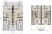 Modern Style House Plan - 2 Beds 2.5 Baths 3004 Sq/Ft Plan #51-1314 