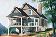 Farmhouse Style House Plan - 3 Beds 2 Baths 1484 Sq/Ft Plan #23-495 