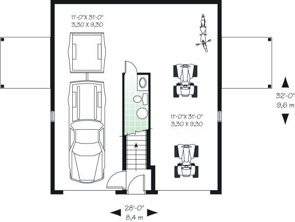 Home Plan - Country Floor Plan - Main Floor Plan #23-756