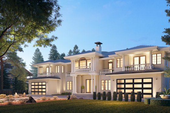 Exterior - Other Elevation for Mediterranean House Plan #1066-124 - 10 bed, 9.5 bath