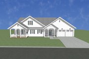 Farmhouse Style House Plan - 3 Beds 3.5 Baths 2329 Sq/Ft Plan #1109-26 Photo 
