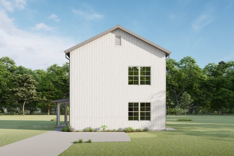 Home Plan - Exterior - Other Elevation 1 for Barndominium House Plan #1092-25 - 3 bed, 2 bath