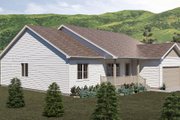 Craftsman Style House Plan - 5 Beds 2 Baths 1929 Sq/Ft Plan #455-362 