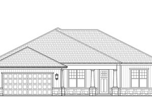 Exterior - Front Elevation 3 for Craftsman House Plan #938-100 - 3 bed, 2.5 bath