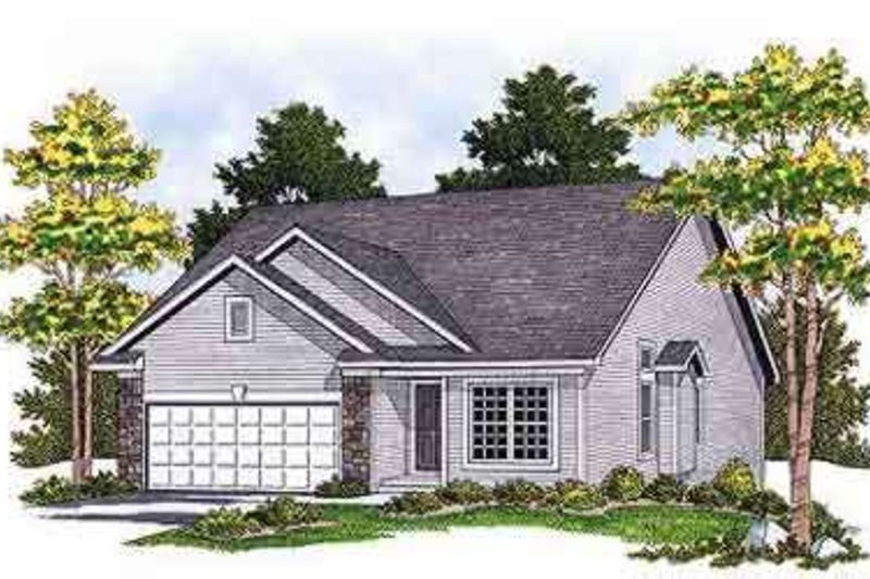 Home Plan - Traditional Exterior - Front Elevation Plan #70-661
