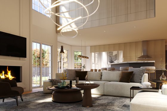 Interior - Other 1 for Traditional House Plan #54-324 - 5 bed, 4 bath