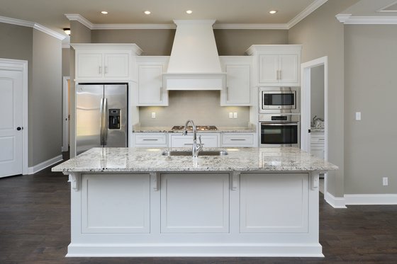 Interior - Kitchen 1 for Tudor House Plan #45-372 - 4 bed, 3.5 bath