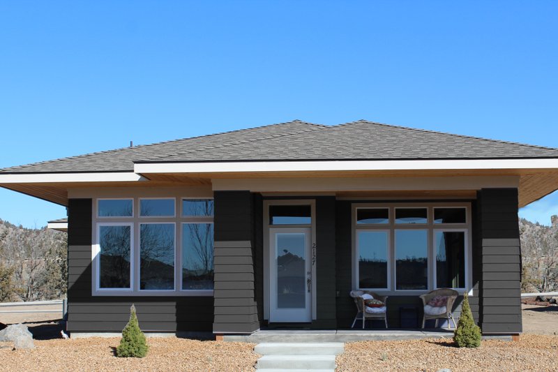 Home Plan - Prairie Exterior - Front Elevation Plan #895-119