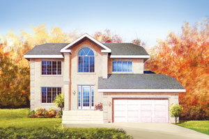 Traditional Exterior - Front Elevation Plan #25-4240