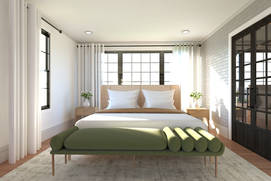 Interior - Master Bedroom 3 for Barndominium House Plan #1064-307 - 7 bed, 7 bath