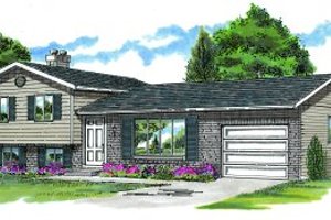 Traditional Exterior - Front Elevation Plan #47-112