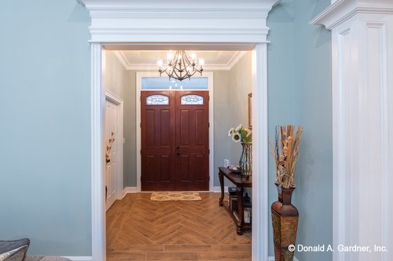 Interior - Entry for Ranch House Plan #929-1050 - 5 bed, 4 bath