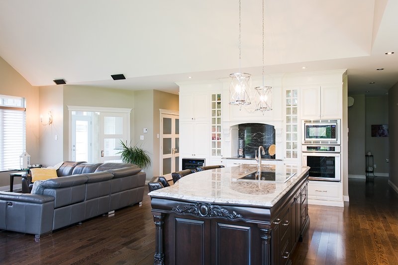 House Blueprint - Interior - Kitchen 2 for Traditional House Plan #23-2303 - 3 bed, 3 bath