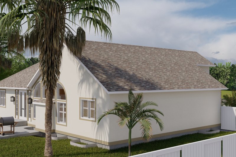 House Design - Exterior - Other Elevation 1 for Craftsman House Plan #1060-261 - 2 bed, 2 bath