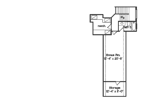 European Floor Plan - Other Floor Plan #135-161