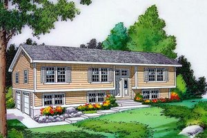 Traditional Exterior - Front Elevation Plan #312-448