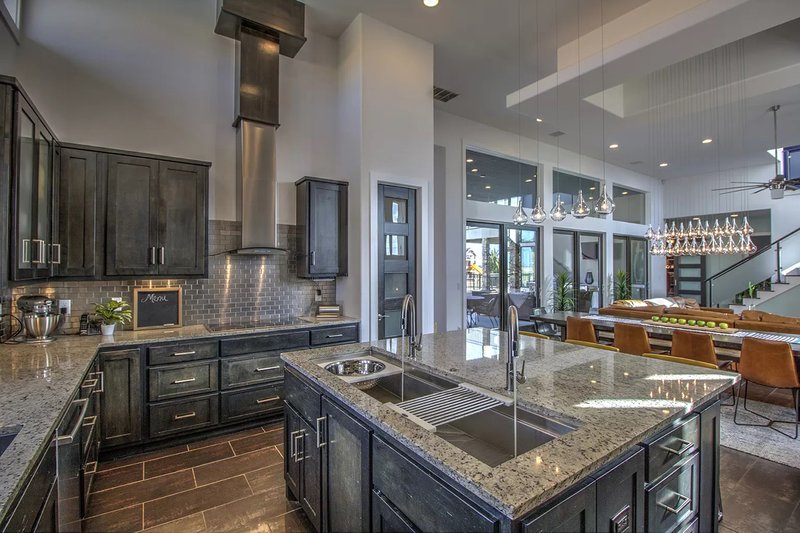 Architectural House Design - Interior - Kitchen 9 for Contemporary House Plan #935-5 - 4 bed, 4 bath