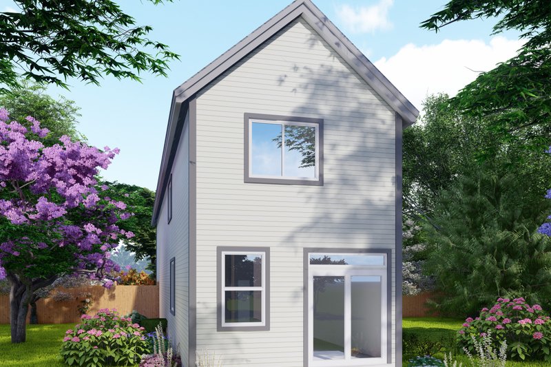Home Plan - Exterior - Rear Elevation for Craftsman House Plan #53-766 - 3 bed, 2.5 bath