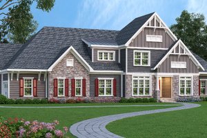 Traditional Exterior - Front Elevation Plan #419-271