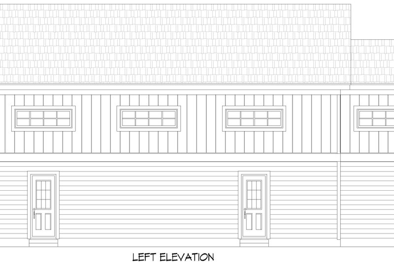 Dream House Plan - Exterior - Other Elevation for Craftsman House Plan #932-996, 0 bath