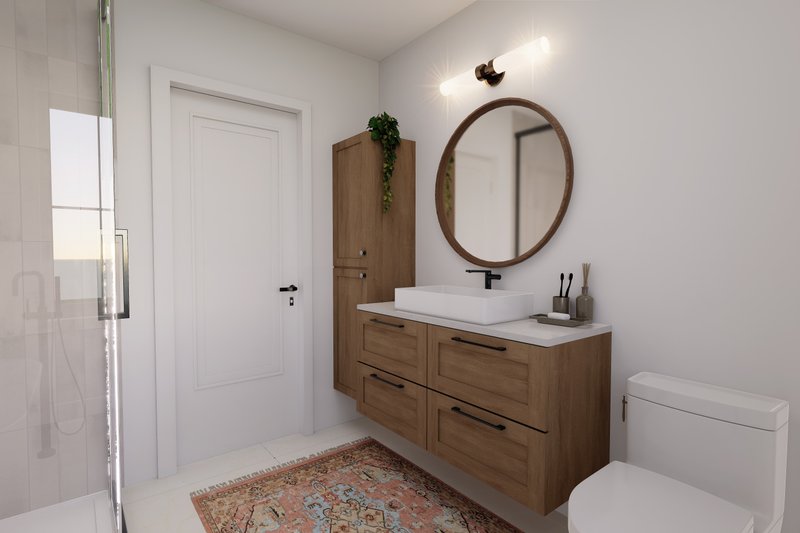 Home Plan - Interior - Bathroom for Country House Plan #23-558 - 2 bed, 1 bath