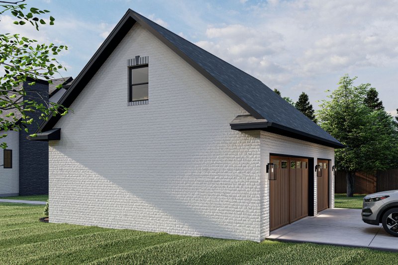 Architectural House Design - Exterior - Other Elevation for Traditional House Plan #455-88, 0 bath