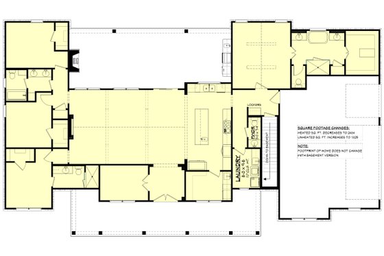 Floor Plan - Other Floor for Farmhouse House Plan #430-378 - 4 bed, 3.5 bath