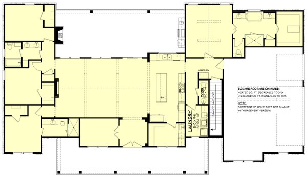 Farmhouse Floor Plan - Other Floor Plan #430-378