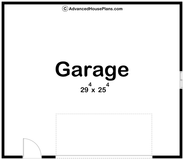 Home Plan - Traditional Floor Plan - Main Floor Plan #455-453