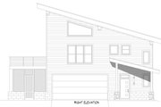 Contemporary Style House Plan - 3 Beds 3.5 Baths 2224 Sq/Ft Plan #932-1241 Exterior 
