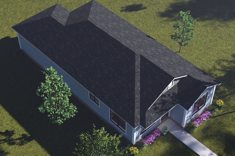 Home Plan - Exterior - Other Elevation 5 for Cottage House Plan #513-2500 - 2 bed, 2 bath