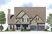 Craftsman Style House Plan - 3 Beds 2.5 Baths 2930 Sq/Ft Plan #17-2416 