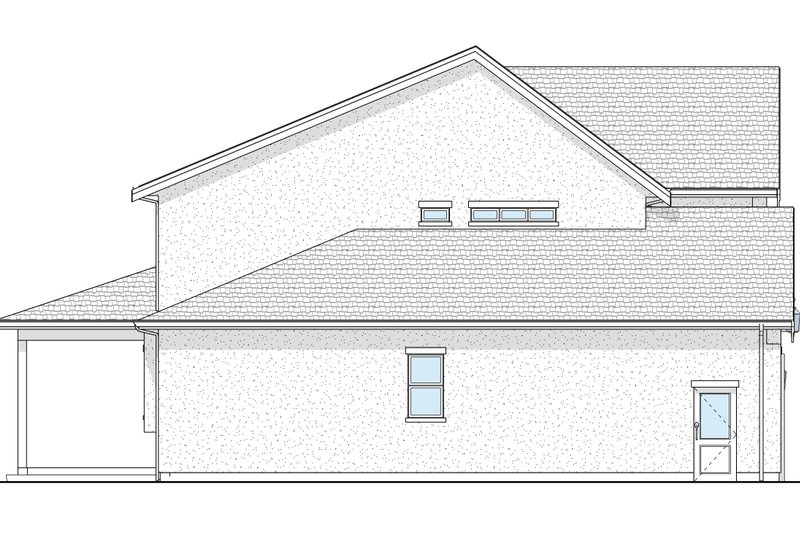 Architectural House Design - Exterior - Other Elevation 1 for European House Plan #1114-125 - 4 bed, 2.5 bath