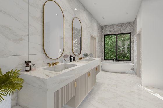 Interior - Master Bathroom for Farmhouse House Plan #1064-297 - 5 bed, 3.5 bath
