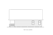 Traditional Style House Plan - 3 Beds 2 Baths 1497 Sq/Ft Plan #54-614 