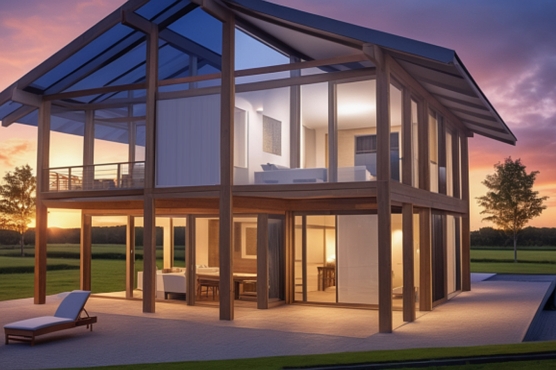Architectural House Design - Modern Exterior - Front Elevation Plan #542-4