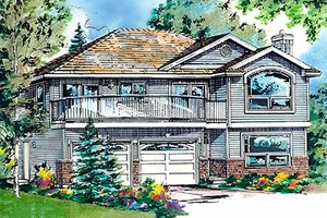 Traditional Exterior - Front Elevation Plan #18-275