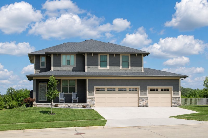 Dream House Plan - Exterior - Front Elevation 4 for Craftsman House Plan #20-2289 - 4 bed, 2.5 bath