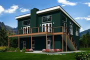 Modern Style House Plan - 3 Beds 2 Baths 1807 Sq/Ft Plan #932-626 