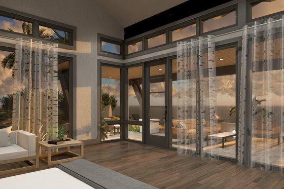 Interior - Master Bedroom for Barndominium House Plan #120-283 - 3 bed, 2 bath