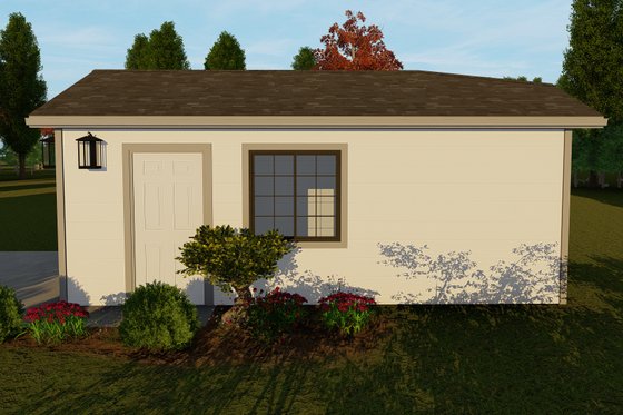Exterior - Other Elevation for Traditional House Plan #1060-93, 0 bath
