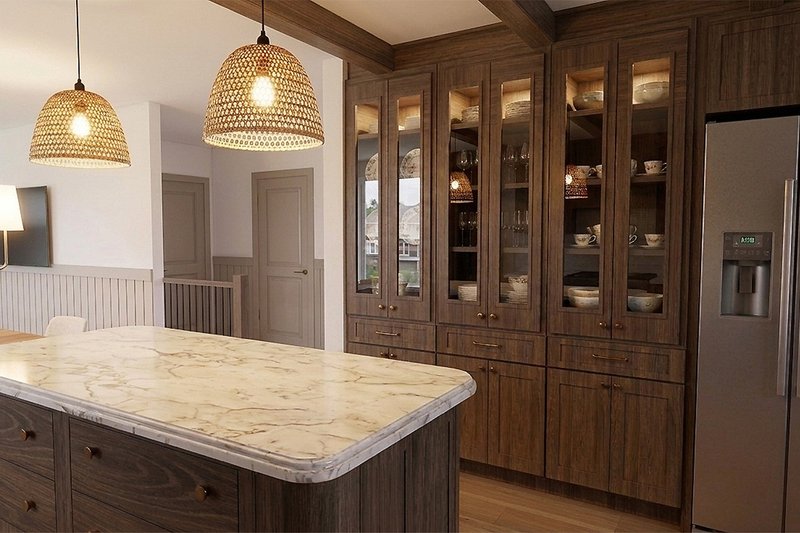 Dream House Plan - Interior - Kitchen 1 for Craftsman House Plan #23-2910 - 2 bed, 1 bath